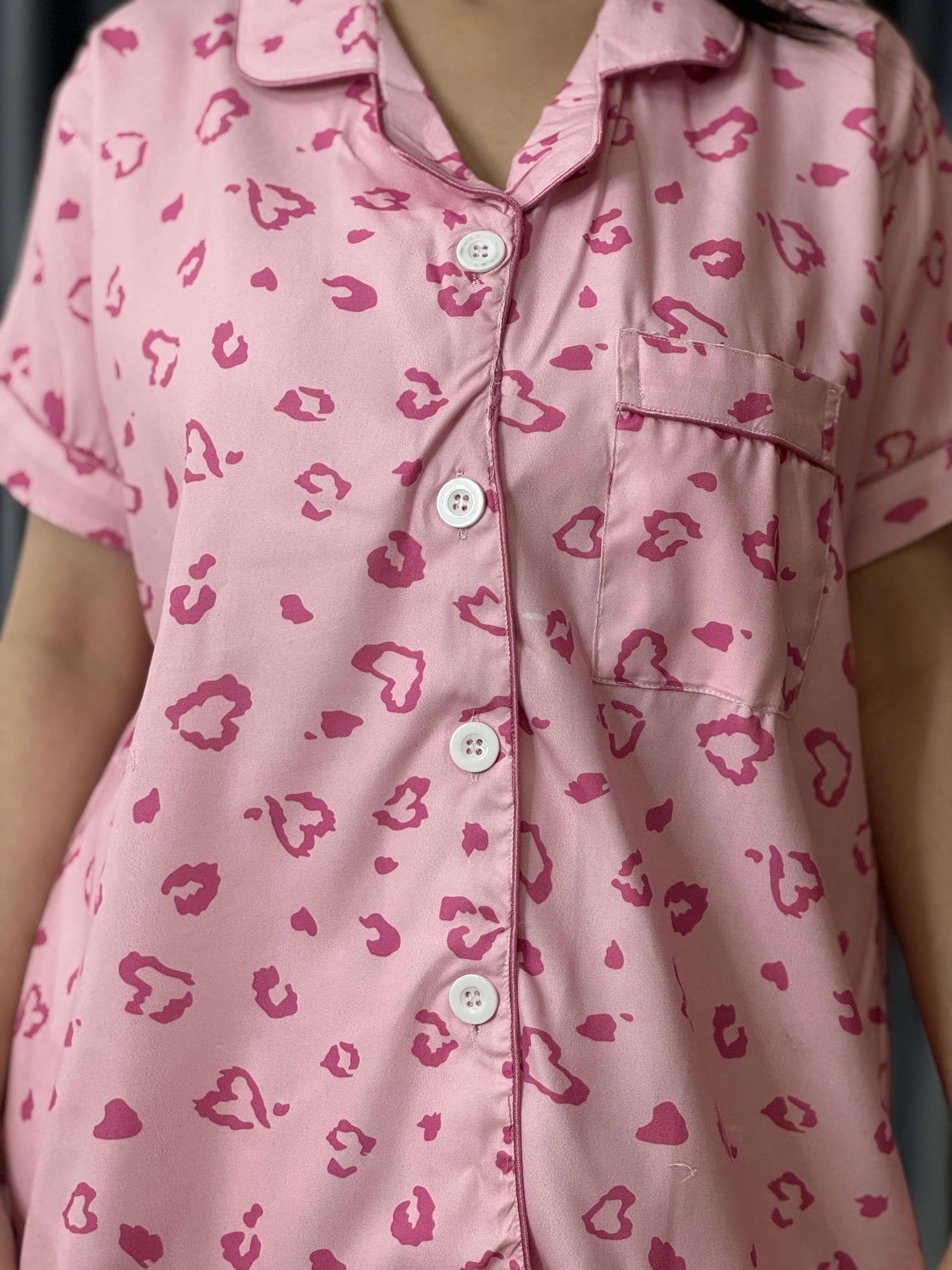 Sweetheart Dream Pajama Set - Short Sleeve