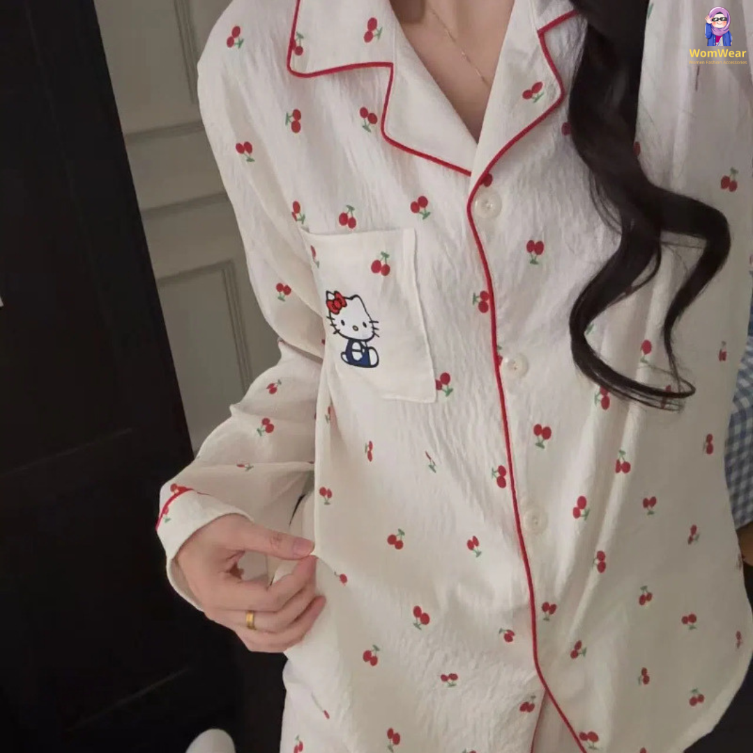 Aramo Cherry Kiss Full Sleeve PJ Set π