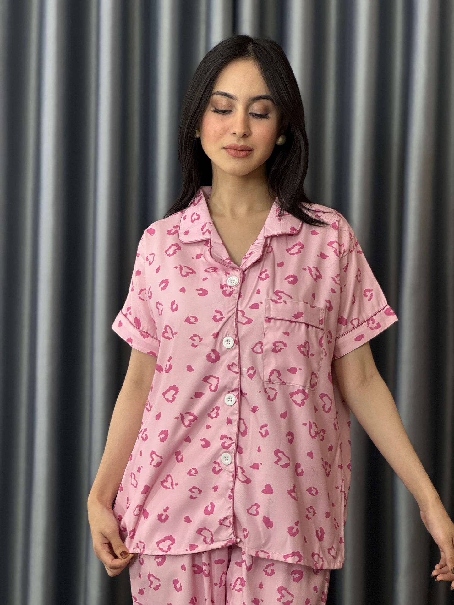 Sweetheart Dream Pajama Set - Short Sleeve