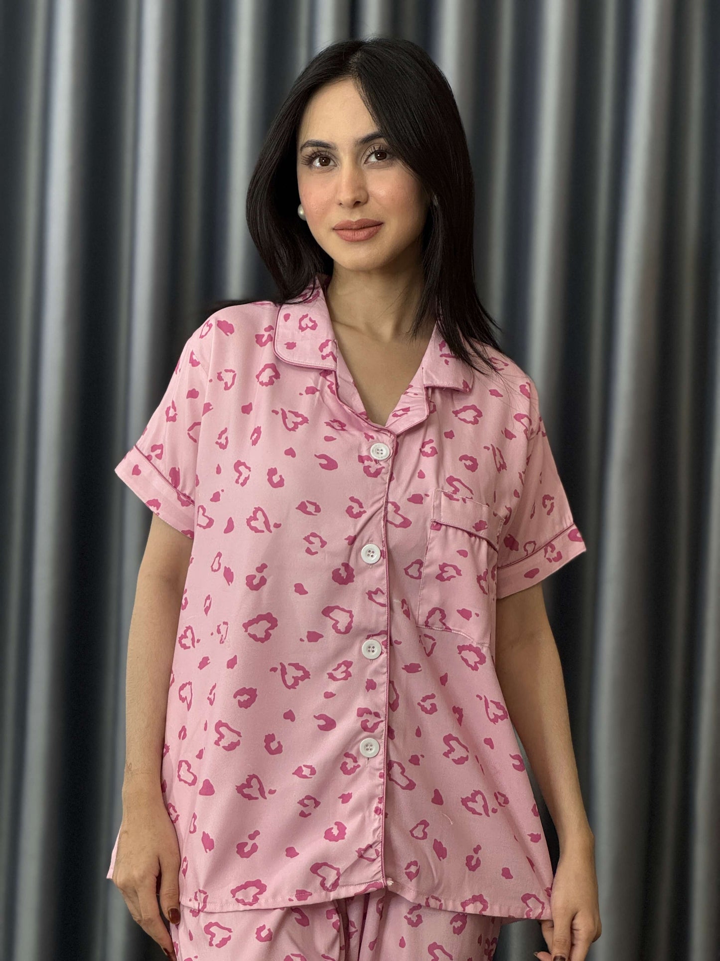 Sweetheart Dream Pajama Set - Short Sleeve